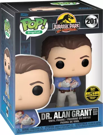 Dr. Alan Grant with Baby Dino